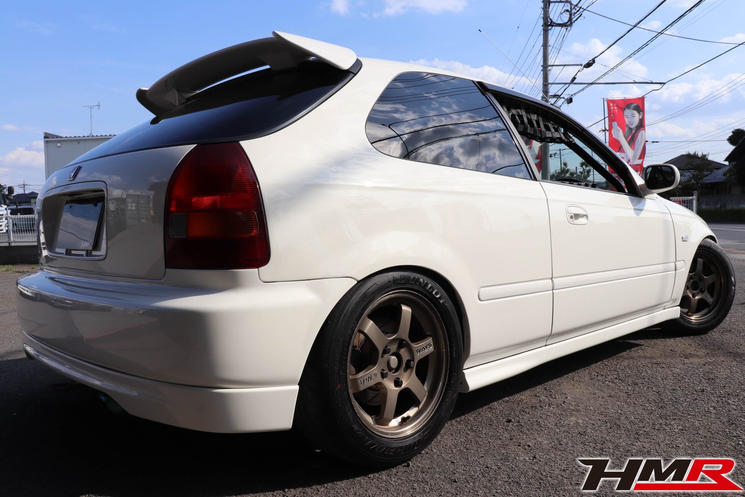 シビックタイプR(EK9)TE37