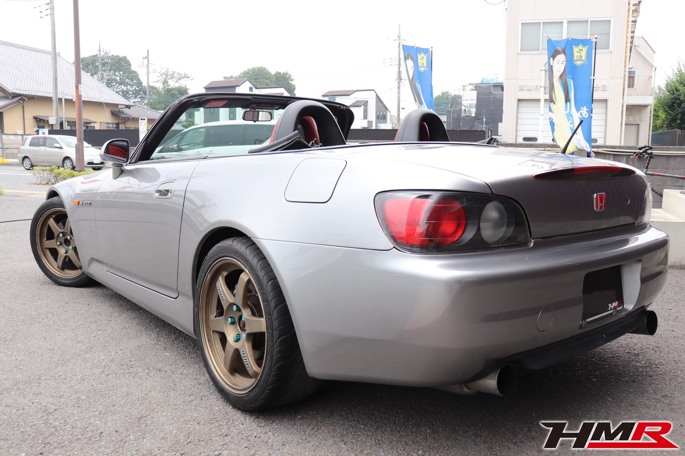 S2000(AP1)HKSマフラー